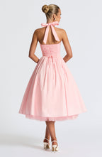 Harriet Midi Dress - Blush