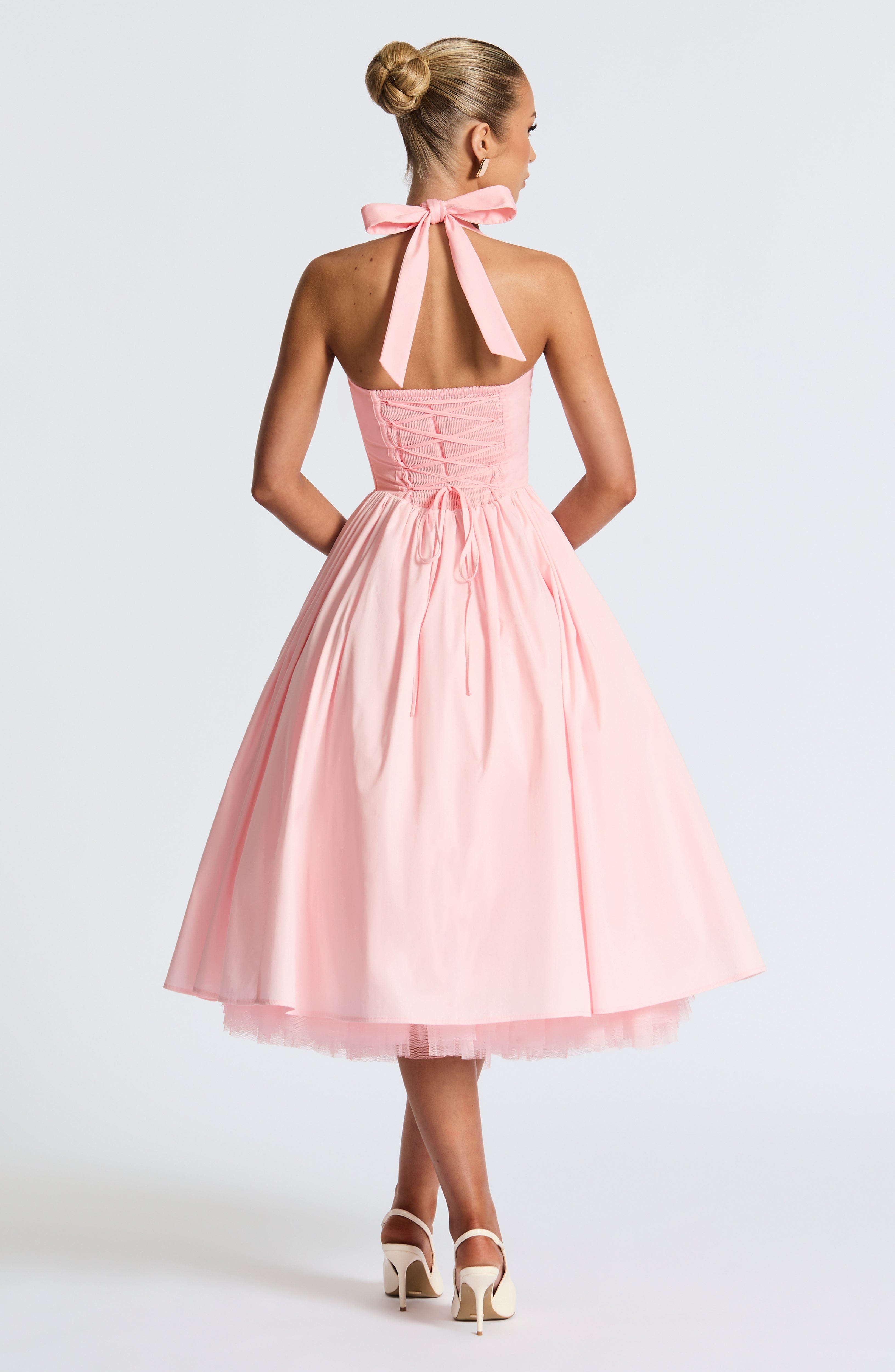 Harriet Midi Dress - Blush