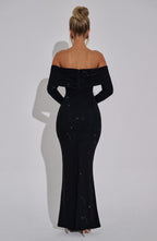 Phoebe Maxi Dress - Black