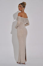 Phoebe Maxi Dress - Nude