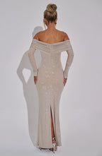 Phoebe Maxi Dress - Nude