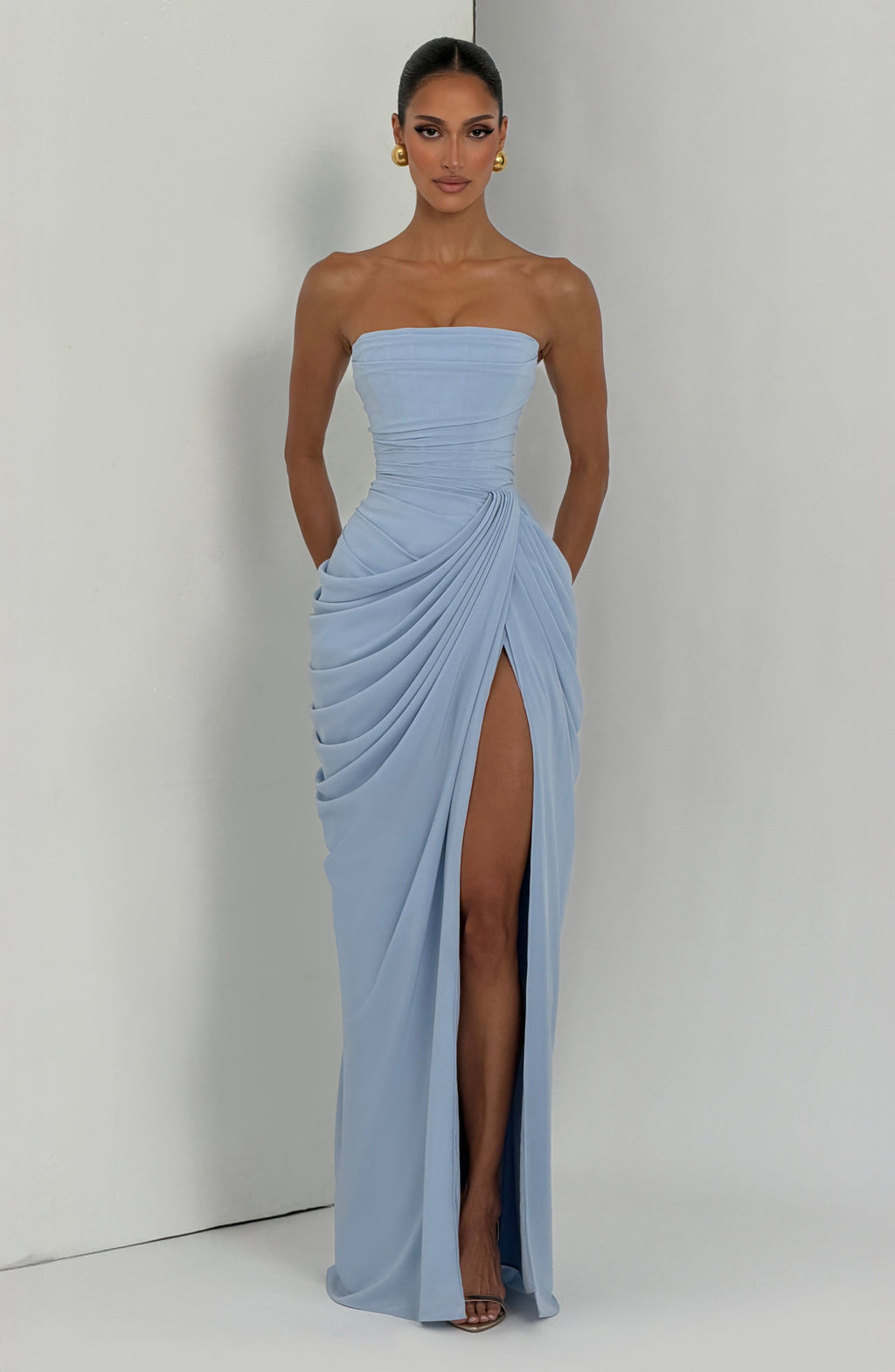 Siobhan Maxi Dress - Glacier Blue