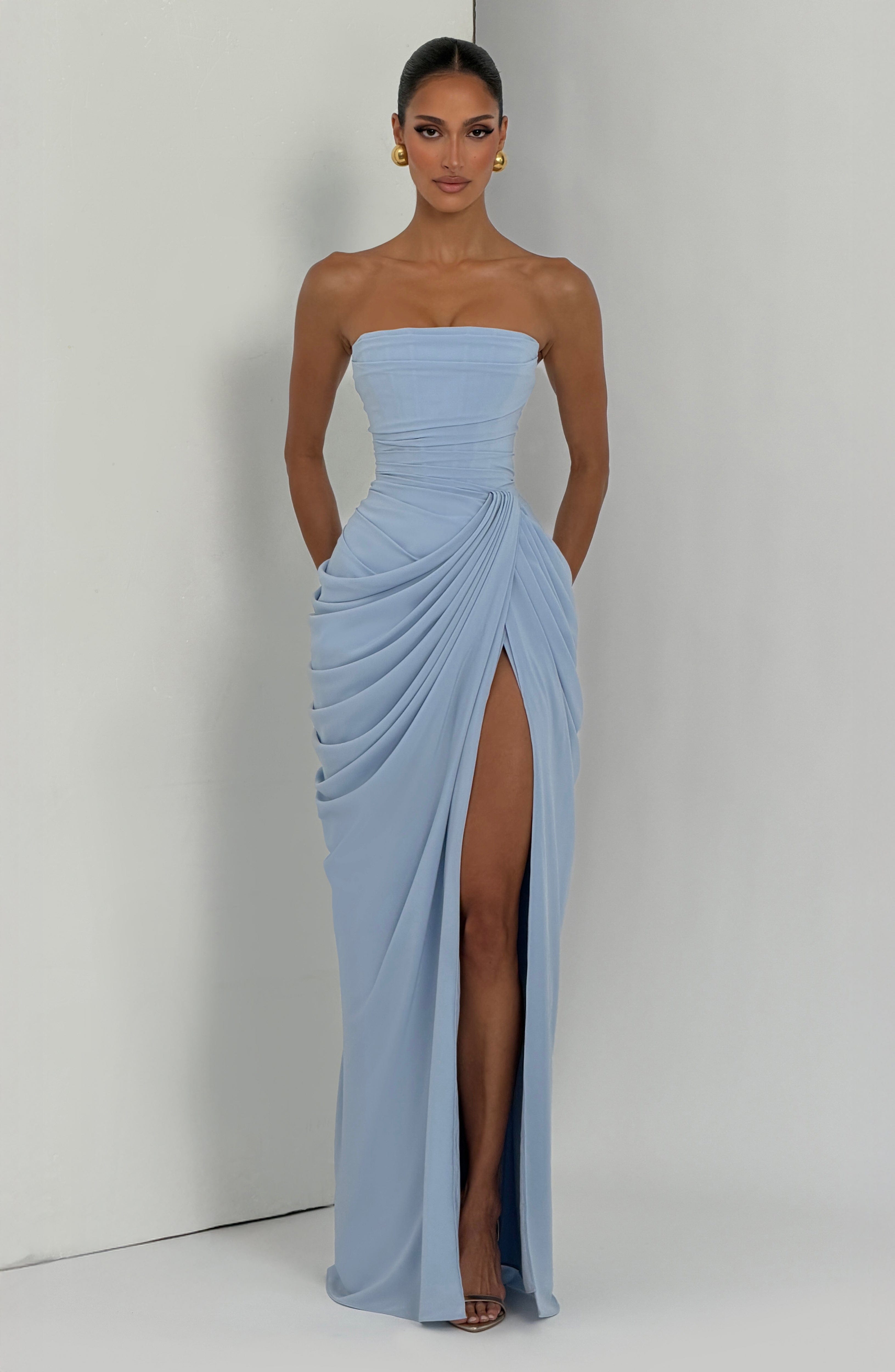 Siobhan Maxi Dress - Glacier Blue