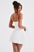 Lisa Mini Dress - Ivory