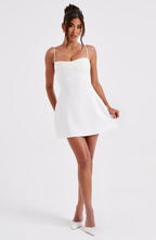 Lisa Mini Dress - Ivory