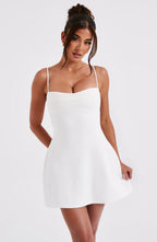 Lisa Mini Dress - Ivory