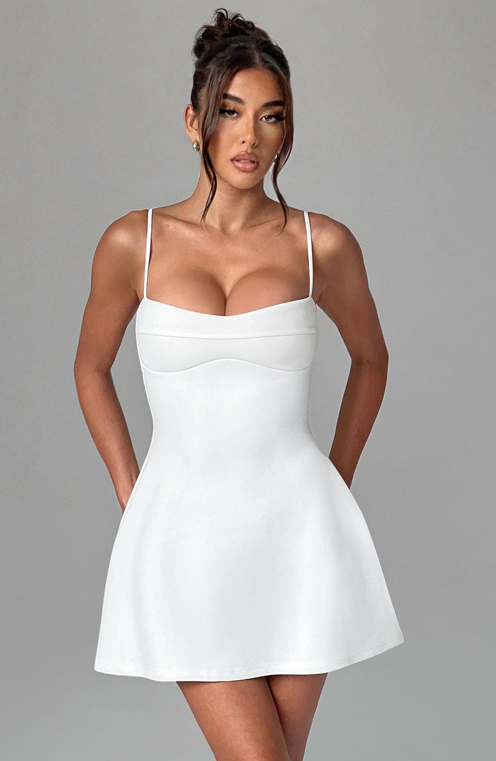 Lisa Mini Dress - Ivory