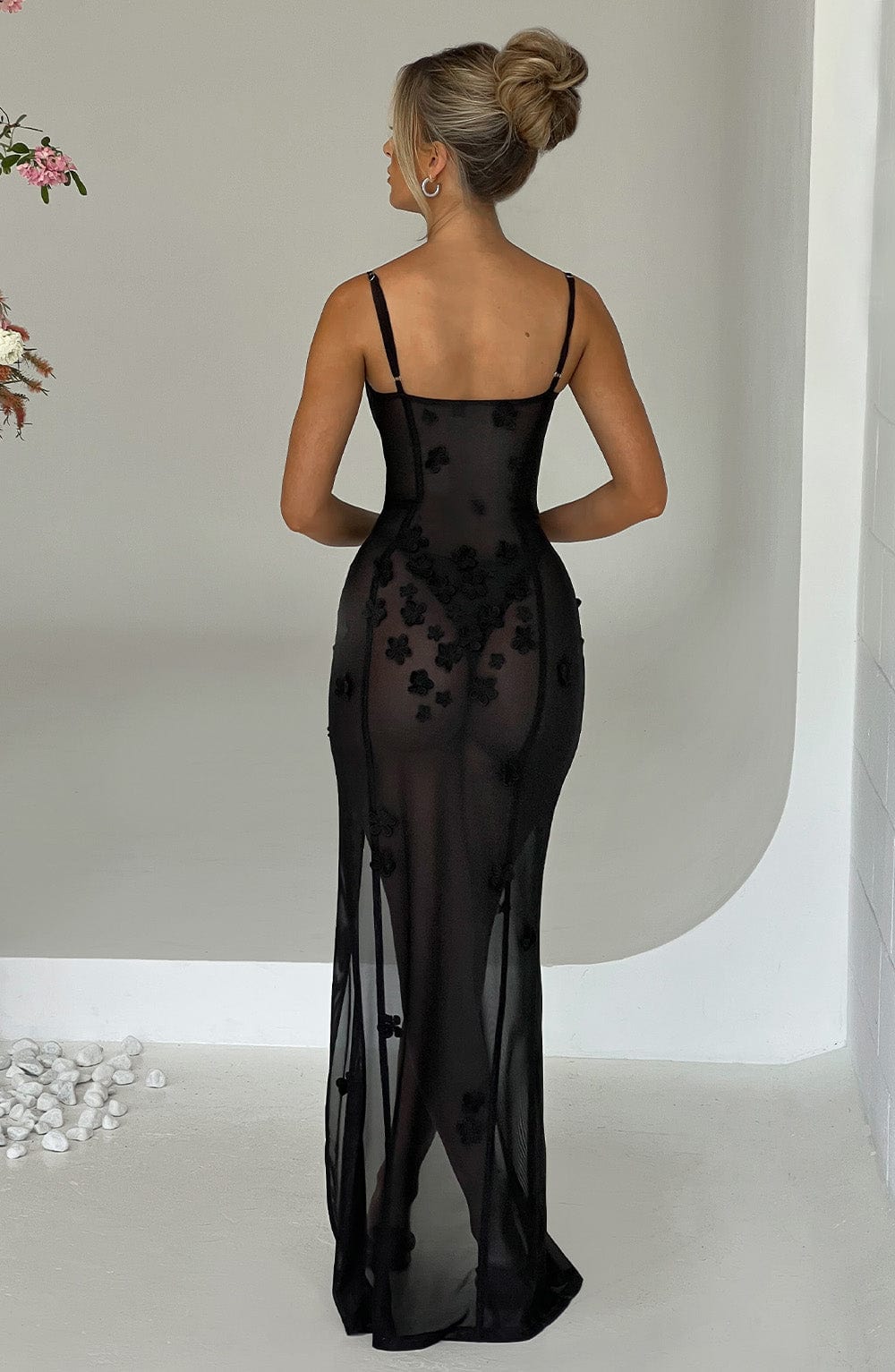 Charlotte Maxi Dress - Black