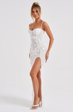 Sandra Maxi Dress - Ivory