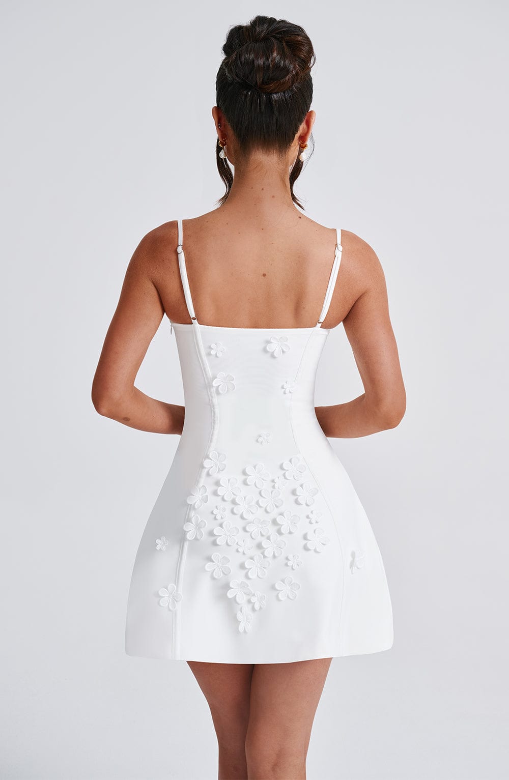 Adele Mini Dress - Ivory