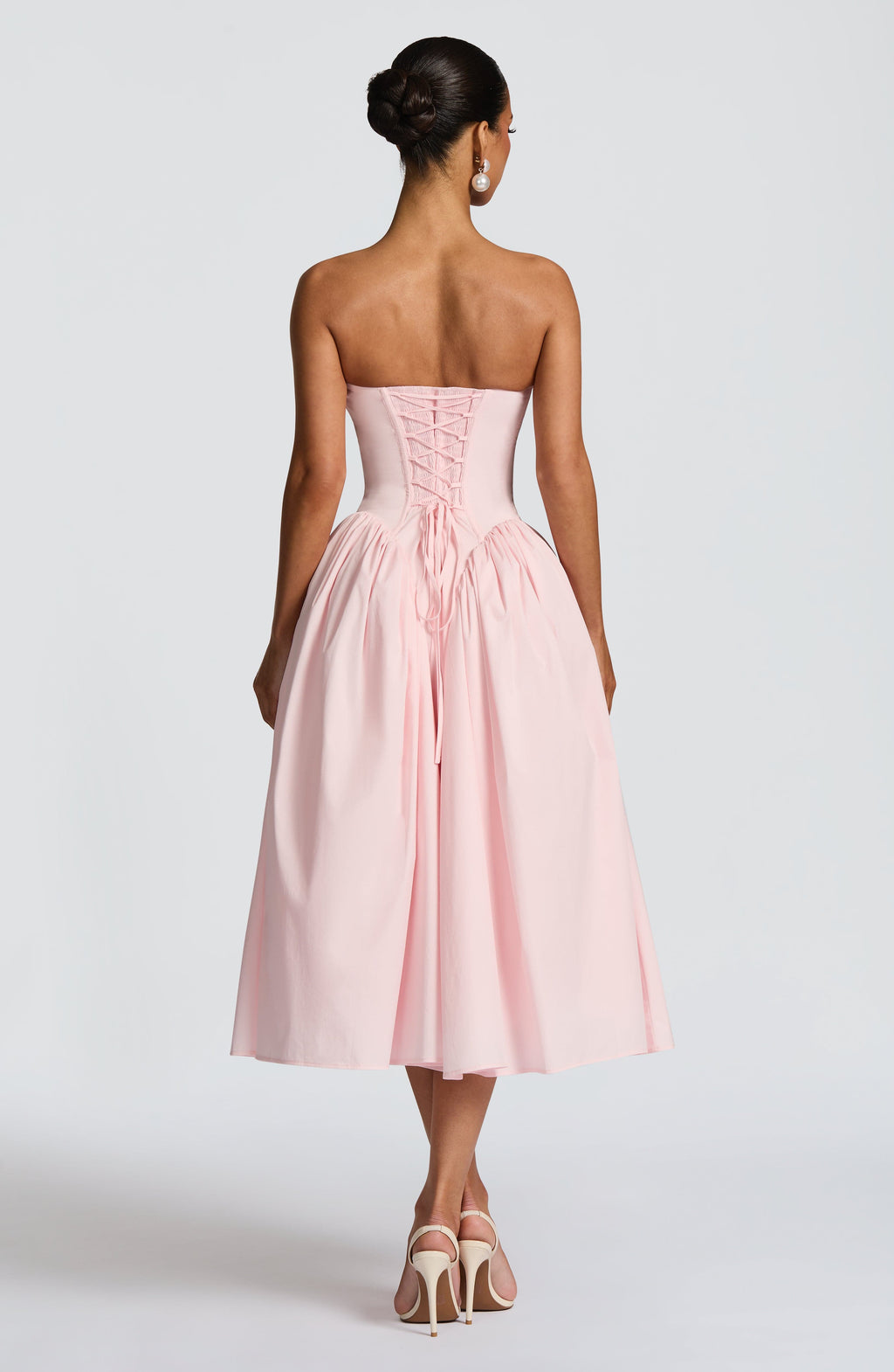 Natalie Midi Dress - Blush