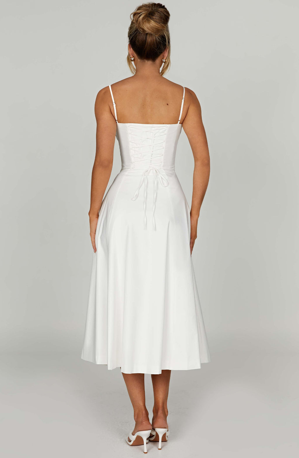 Daisy Midi Dress - Ivory
