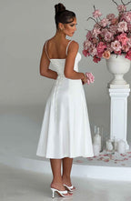 Daisy Midi Dress - Ivory