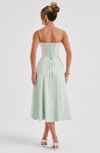 Daisy Midi Dress - Sage