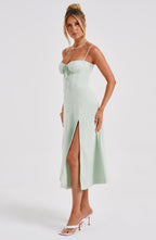 Daisy Midi Dress - Sage
