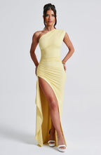 Lisa Maxi Dress - Lemon