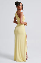 Lisa Maxi Dress - Lemon