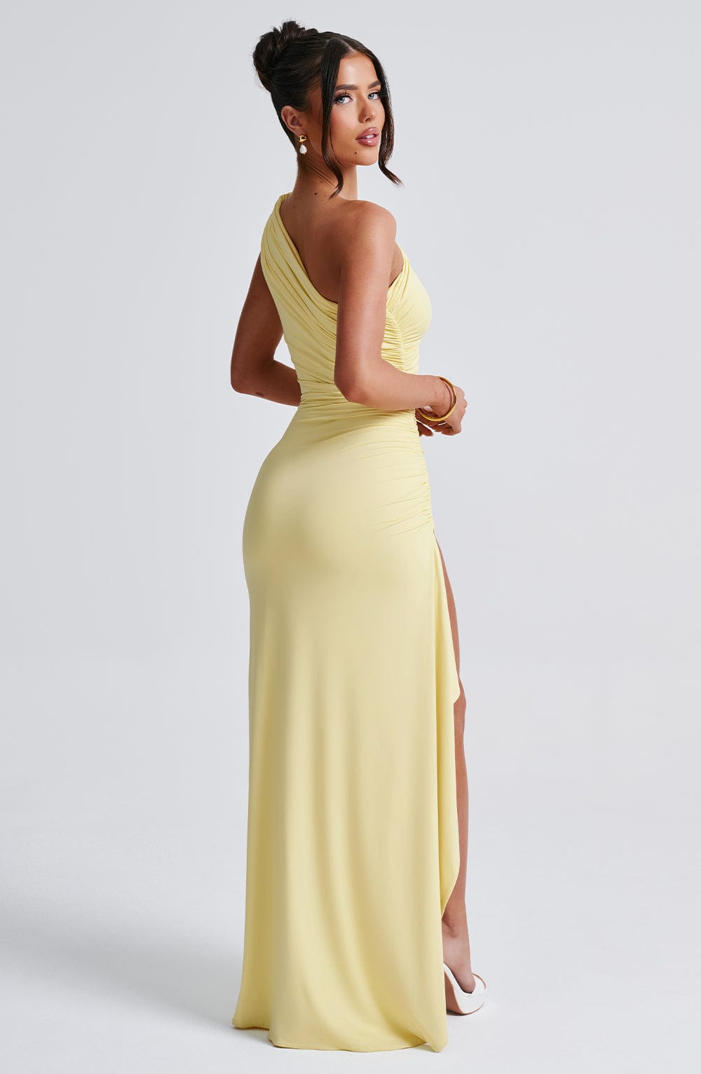 Lisa Maxi Dress - Lemon