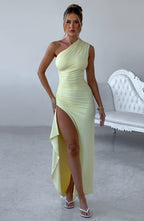 Lisa Maxi Dress - Lemon