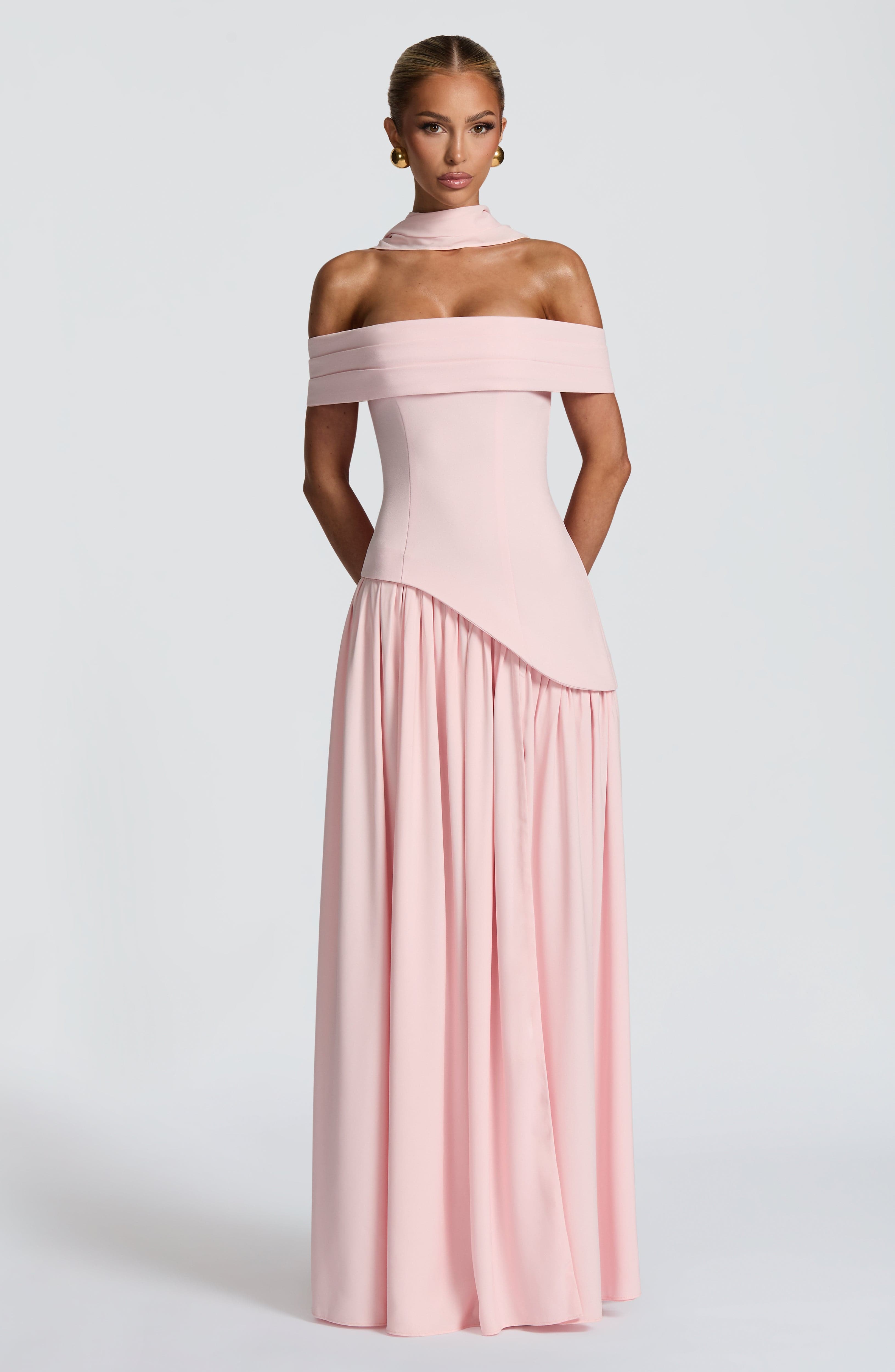 Norma Maxi Dress - Blush