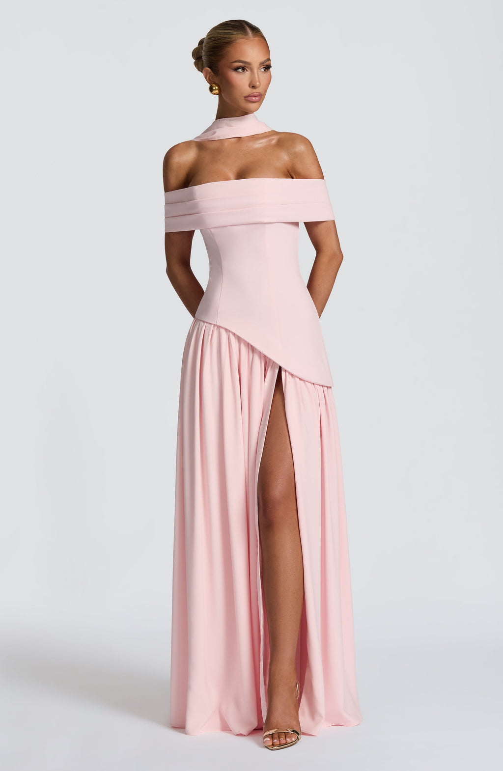 Norma Maxi Dress - Blush