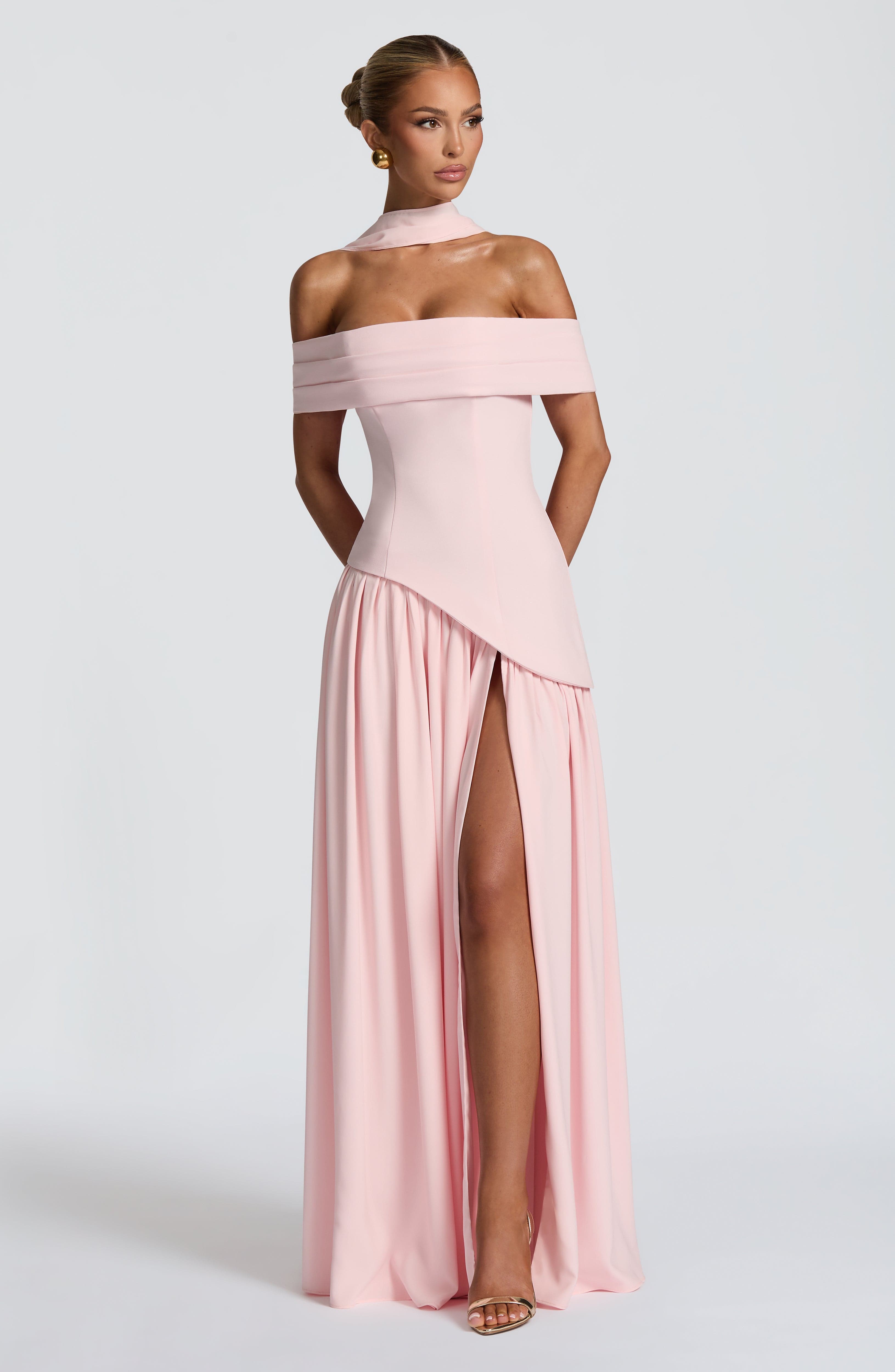 Norma Maxi Dress - Blush
