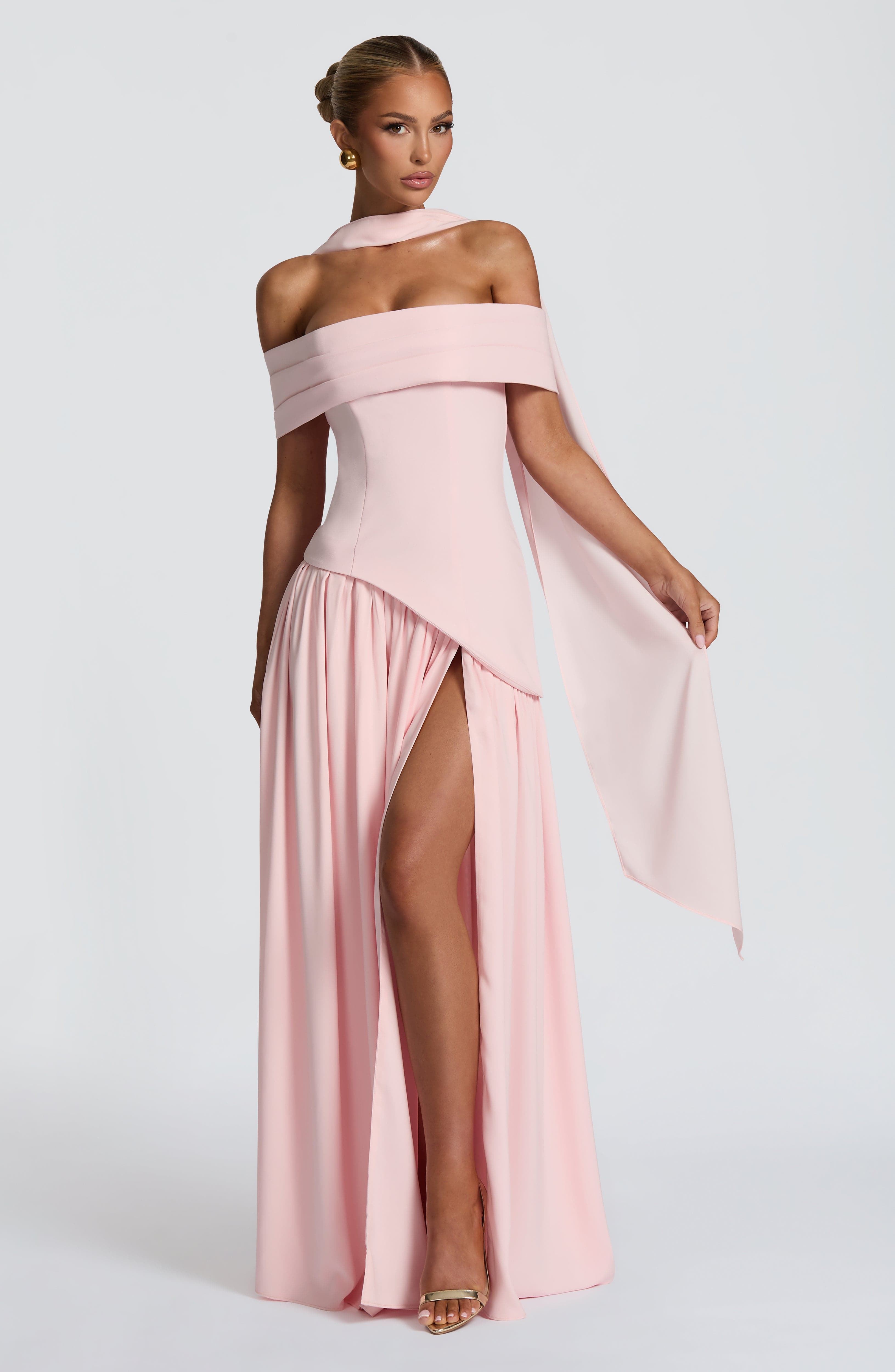 Norma Maxi Dress - Blush