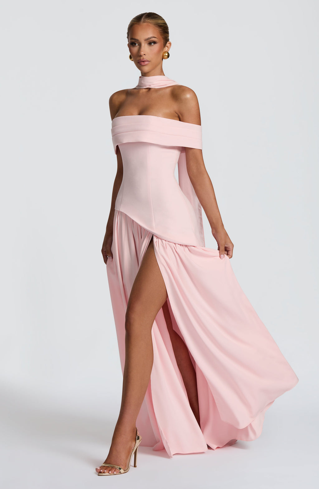 Norma Maxi Dress - Blush