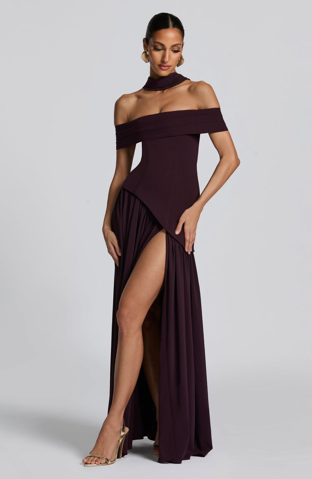 Norma Maxi Dress - Plum