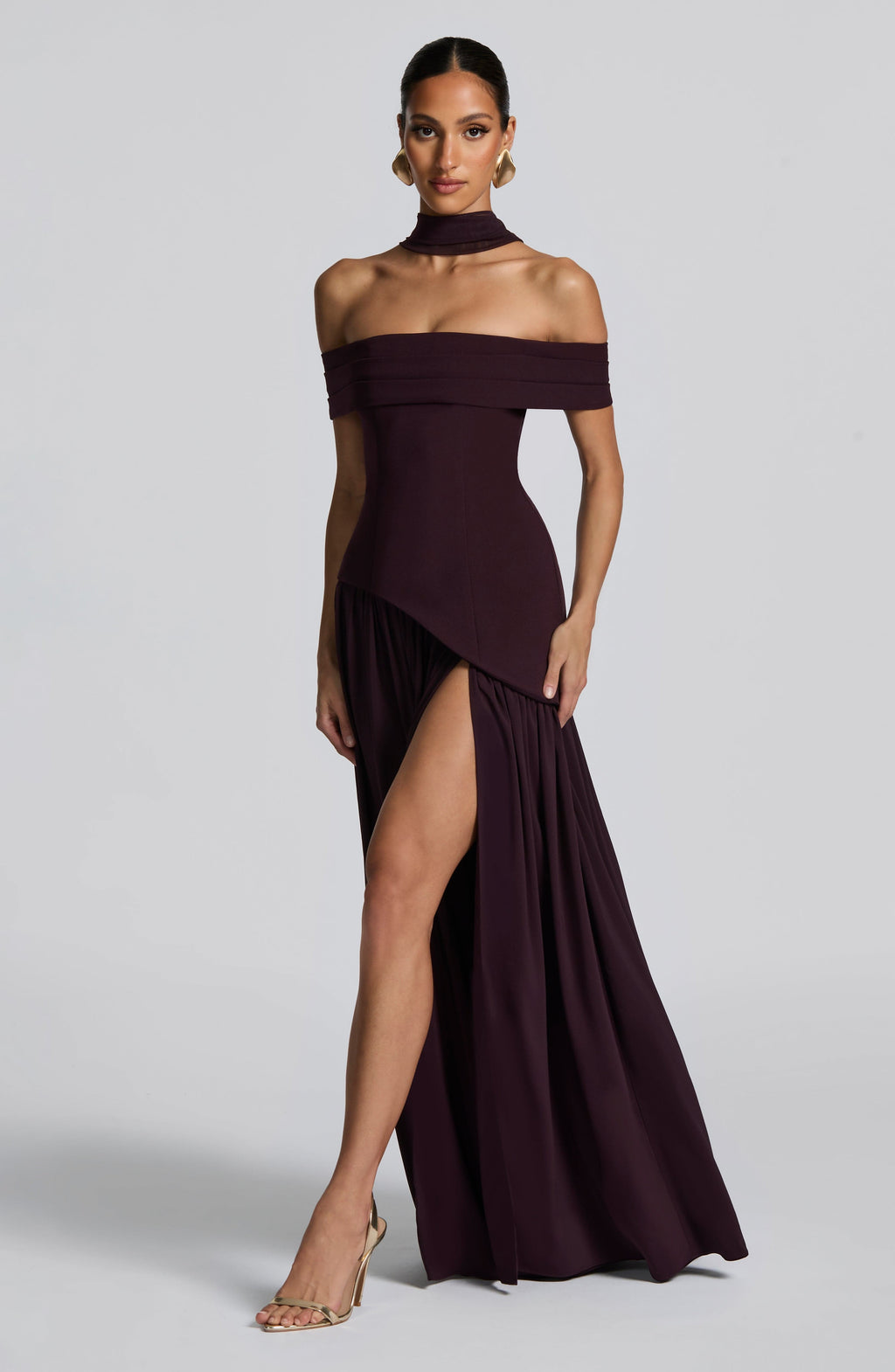 Norma Maxi Dress - Plum