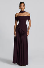 Norma Maxi Dress - Plum