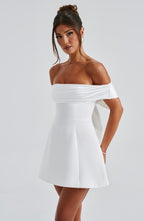 Sophie Mini Dress - Ivory