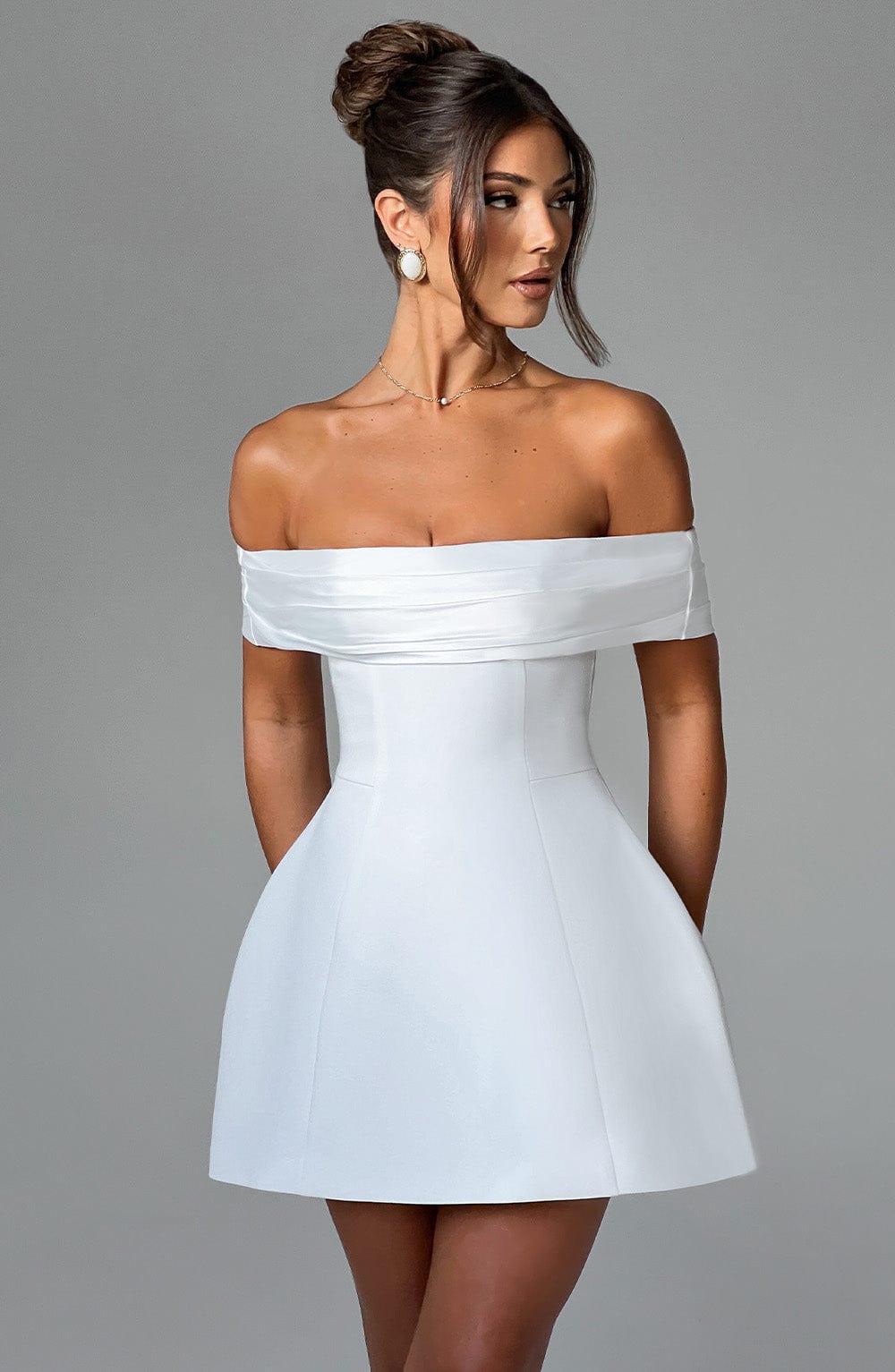 Sophie Mini Dress - Ivory
