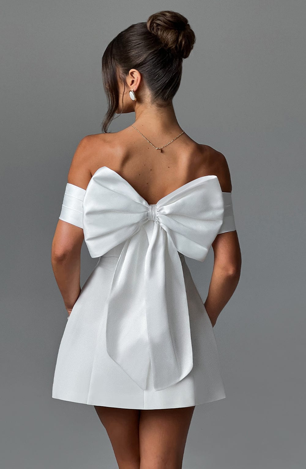 Sophie Mini Dress - Ivory