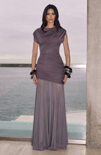 Talia Maxi Dress - Charcoal