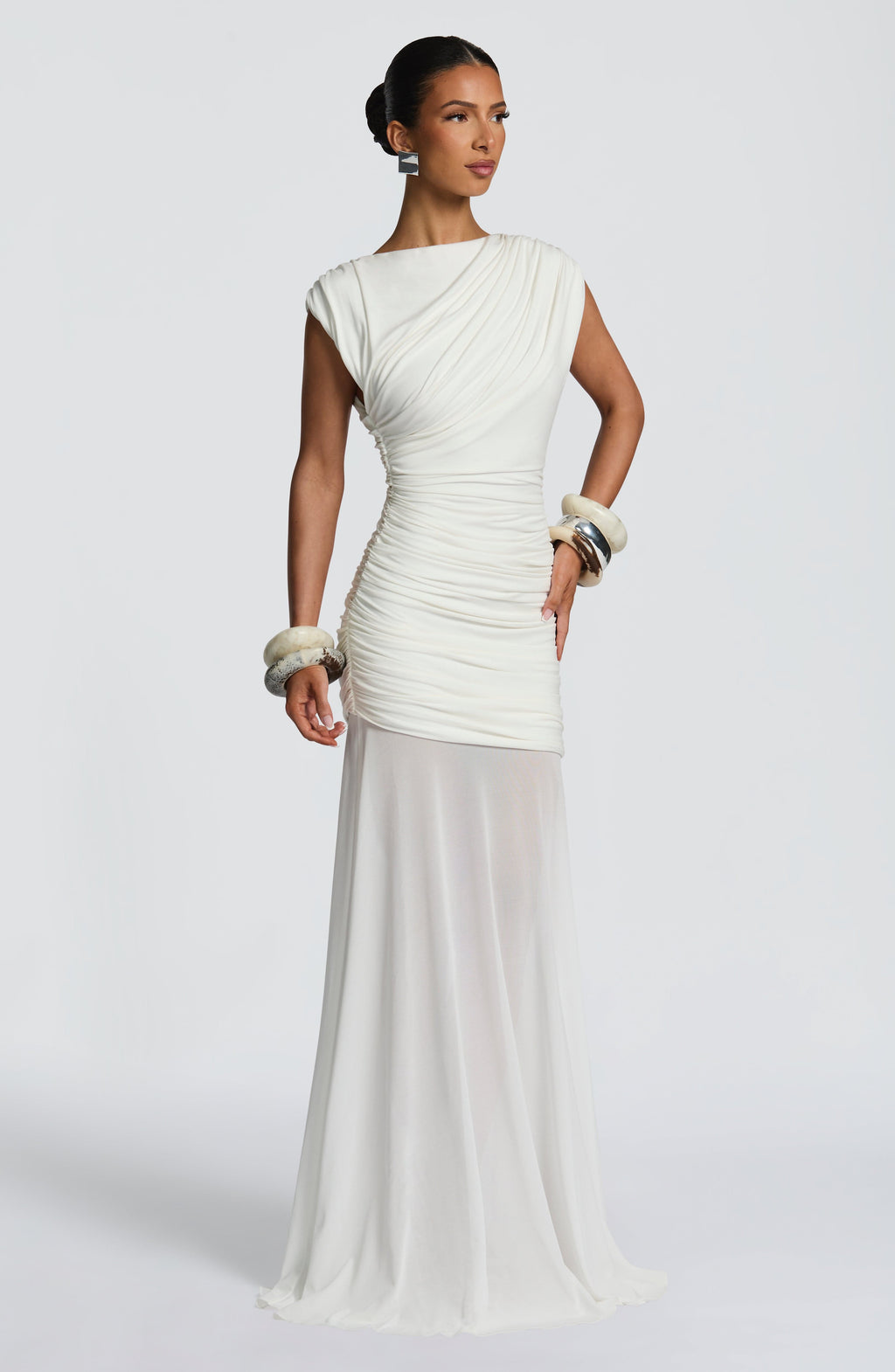 Talia Maxi Dress - Ivory