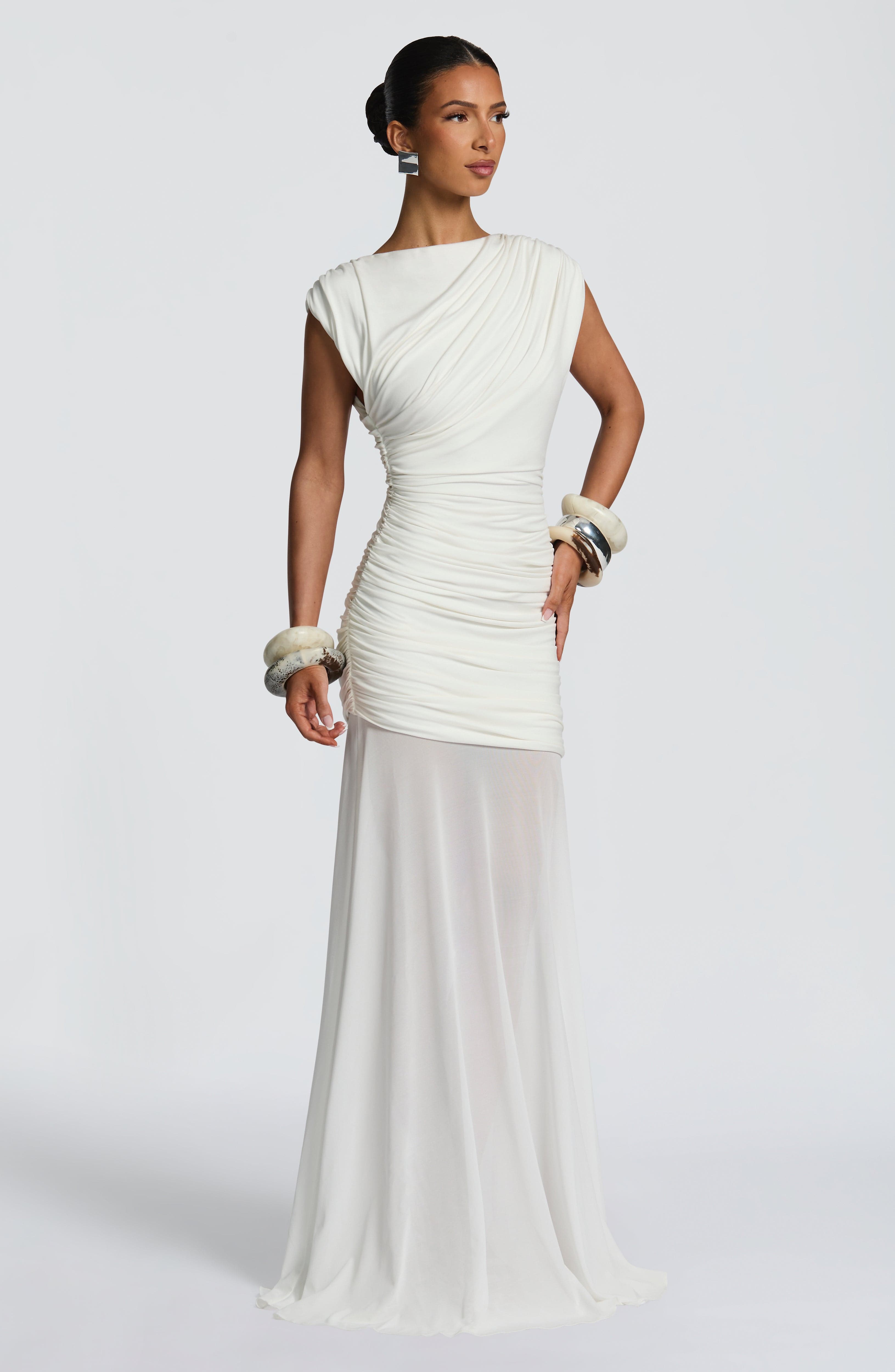 Talia Maxi Dress - Ivory