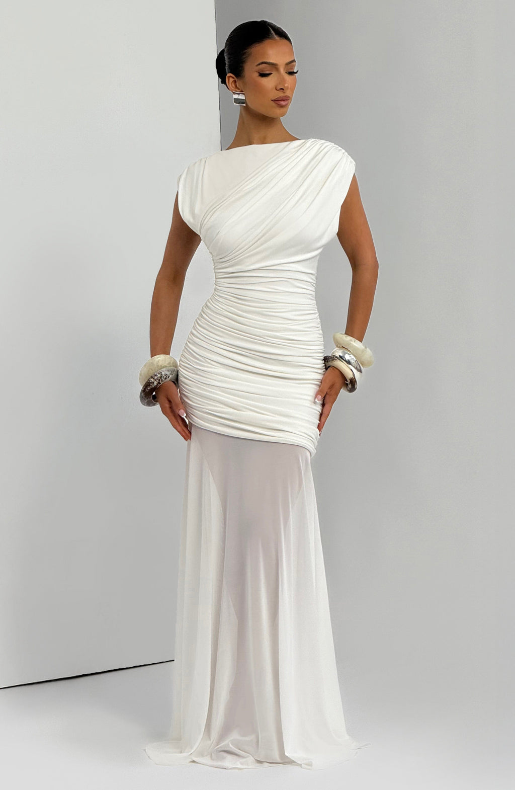 Talia Maxi Dress - Ivory