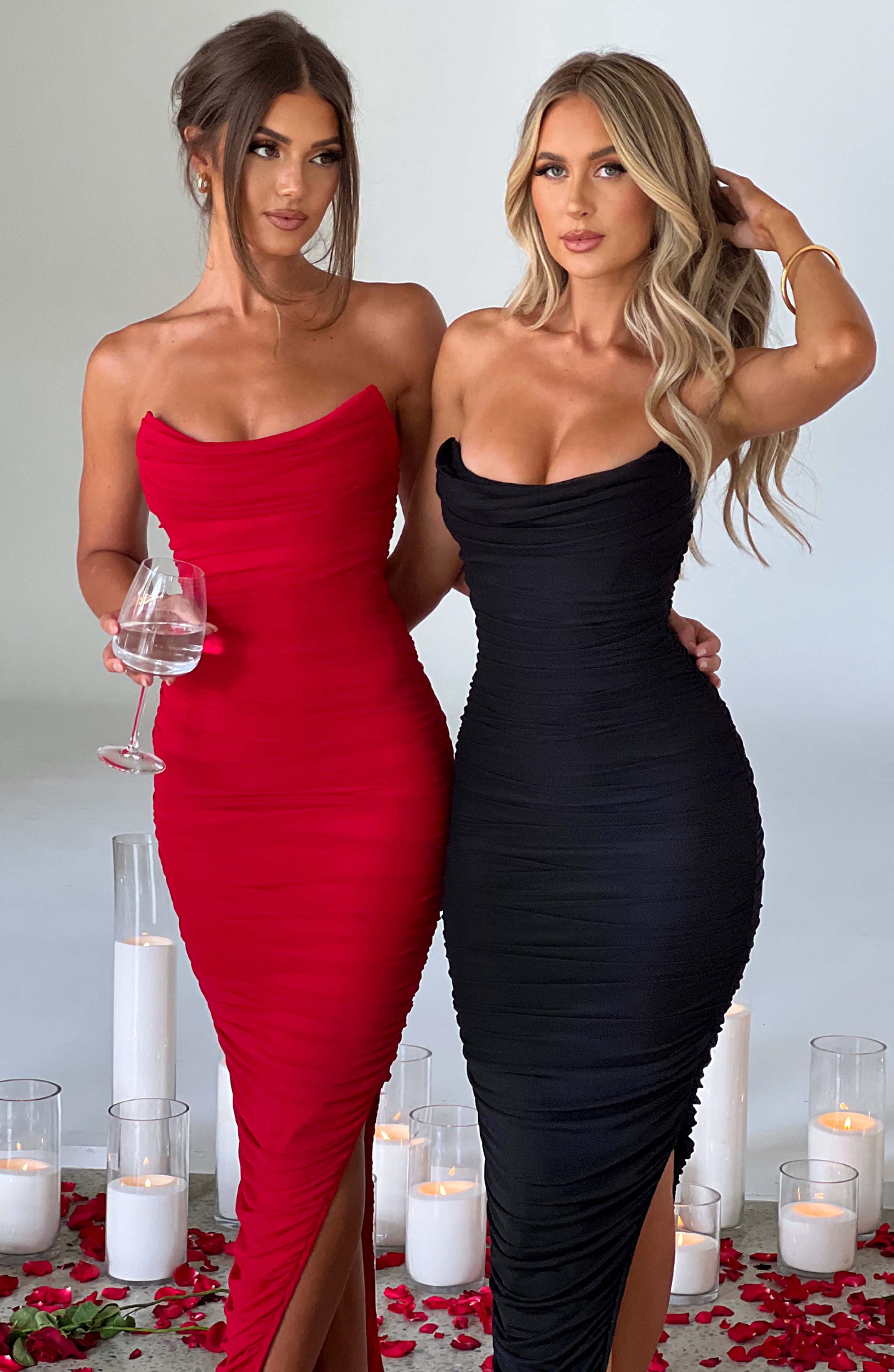 Gianna Maxi Dress - Black
