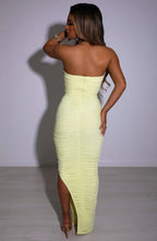 Gianna Maxi Dress - Lime
