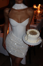 Charlotte Mini Dress - Ivory
