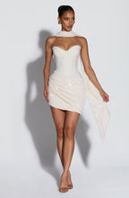 Charlotte Mini Dress - Ivory