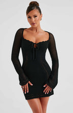 Olivia Mini Dress - Black