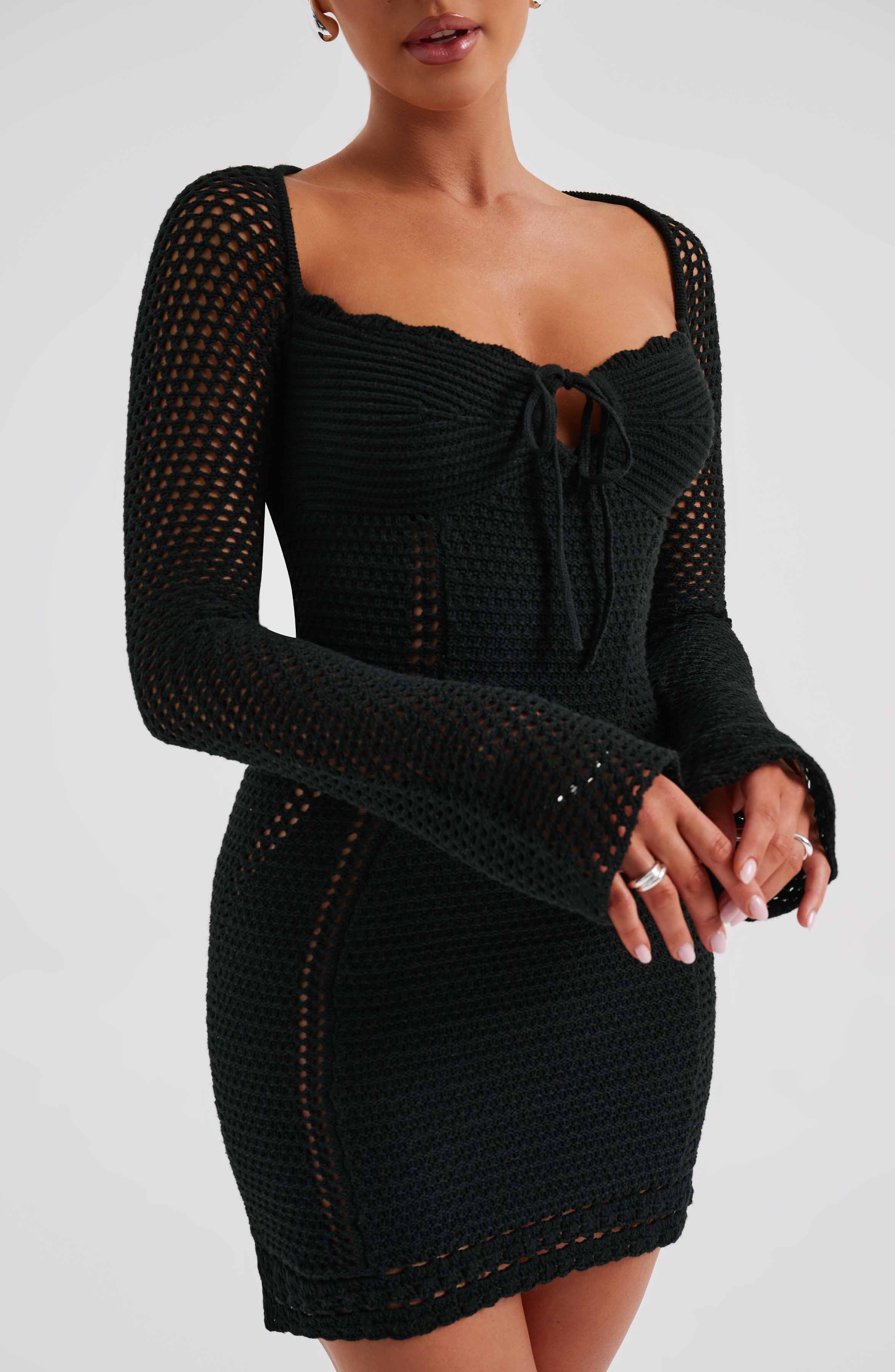 Olivia Mini Dress - Black