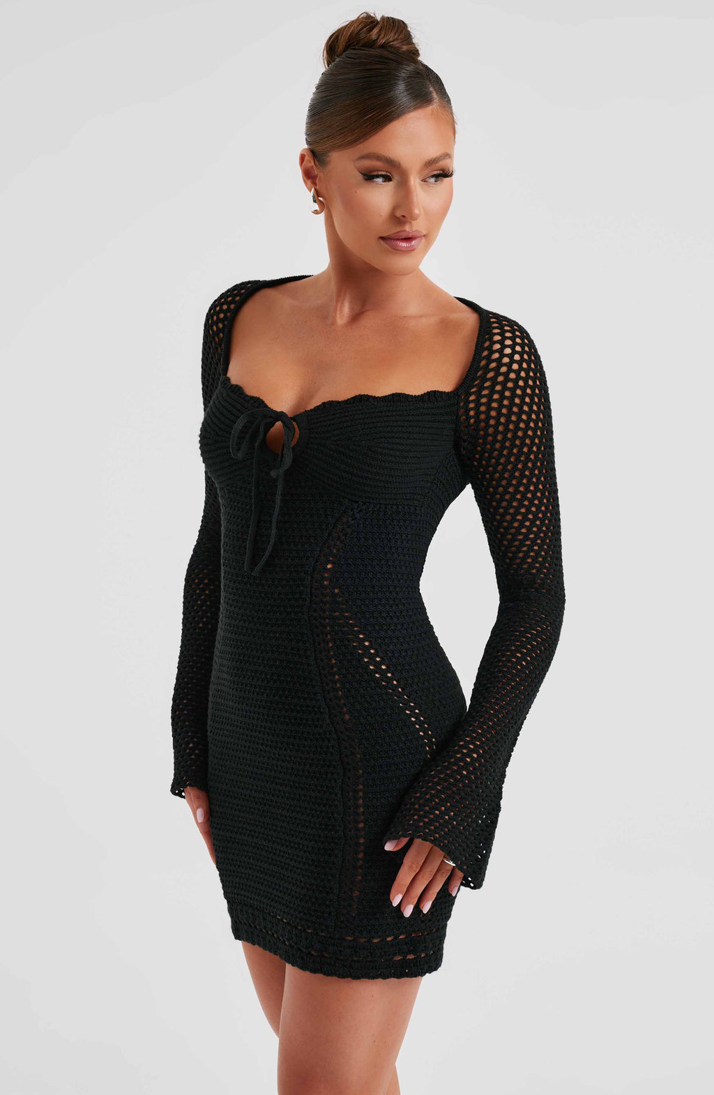 Olivia Mini Dress - Black