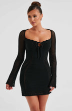Olivia Mini Dress - Black