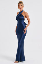 Elisa Maxi Dress - Navy