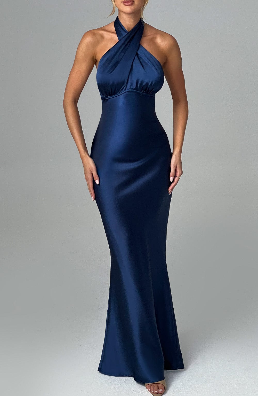 Elisa Maxi Dress - Navy