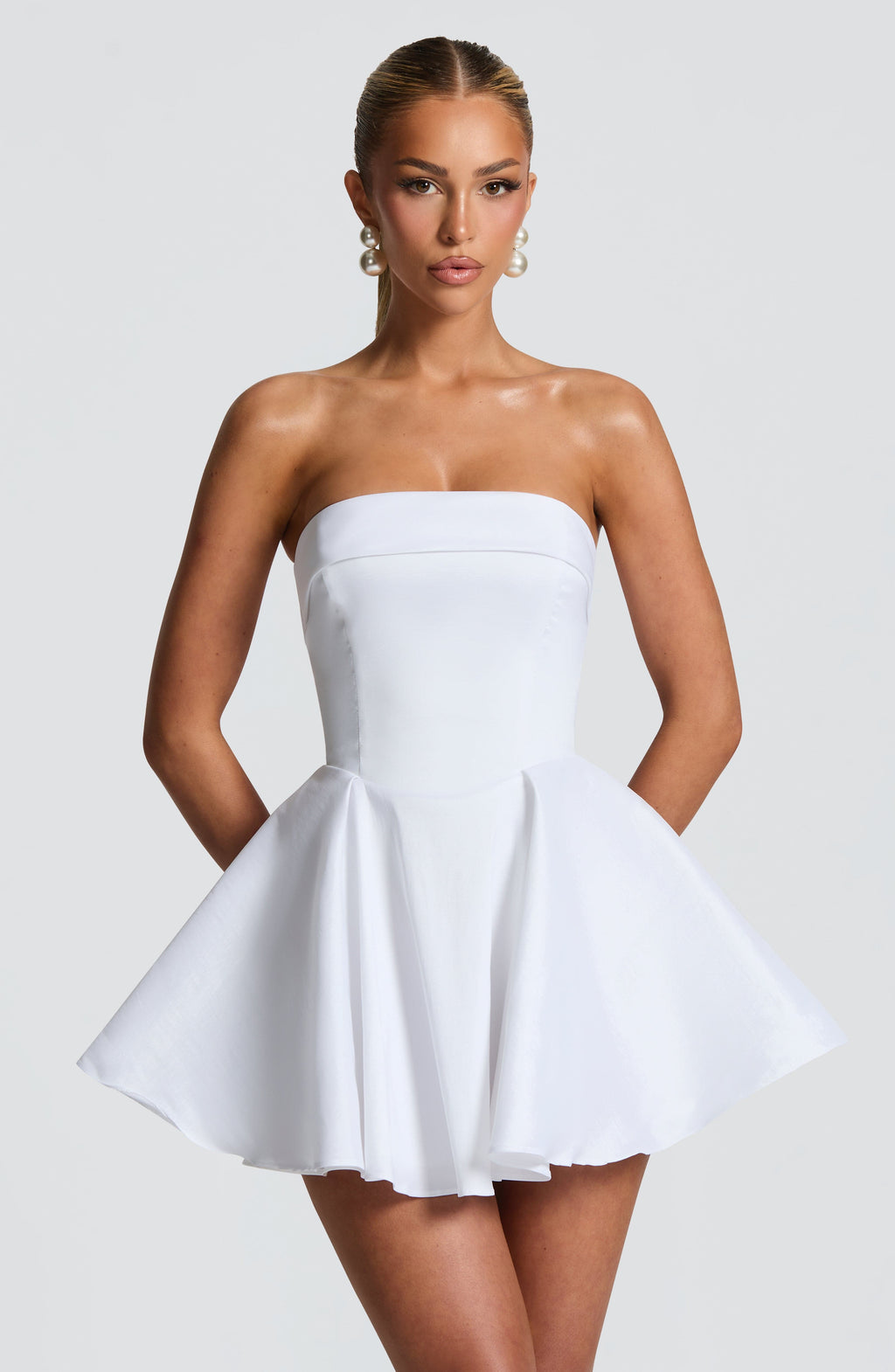 Emma Mini Dress - Ivory
