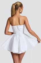 Emma Mini Dress - Ivory